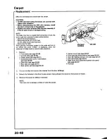 Предварительный просмотр 981 страницы Honda Prelude 1993 Service Manual