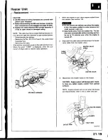 Предварительный просмотр 1026 страницы Honda Prelude 1993 Service Manual