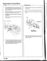 Предварительный просмотр 1033 страницы Honda Prelude 1993 Service Manual