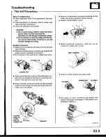 Предварительный просмотр 1082 страницы Honda Prelude 1993 Service Manual