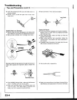 Предварительный просмотр 1083 страницы Honda Prelude 1993 Service Manual