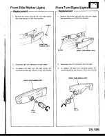 Предварительный просмотр 1263 страницы Honda Prelude 1993 Service Manual