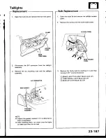 Предварительный просмотр 1265 страницы Honda Prelude 1993 Service Manual