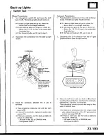 Предварительный просмотр 1271 страницы Honda Prelude 1993 Service Manual