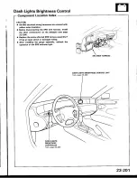 Предварительный просмотр 1279 страницы Honda Prelude 1993 Service Manual