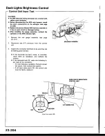 Предварительный просмотр 1282 страницы Honda Prelude 1993 Service Manual