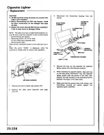 Предварительный просмотр 1304 страницы Honda Prelude 1993 Service Manual