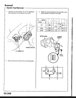 Предварительный просмотр 1318 страницы Honda Prelude 1993 Service Manual