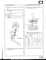 Предварительный просмотр 1359 страницы Honda Prelude 1993 Service Manual