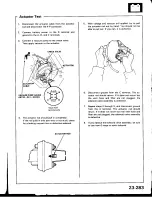 Предварительный просмотр 1361 страницы Honda Prelude 1993 Service Manual