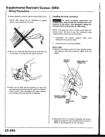 Предварительный просмотр 1371 страницы Honda Prelude 1993 Service Manual