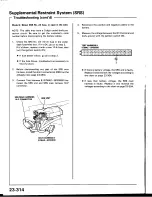 Предварительный просмотр 1391 страницы Honda Prelude 1993 Service Manual