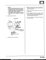 Предварительный просмотр 1406 страницы Honda Prelude 1993 Service Manual