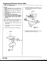 Предварительный просмотр 1407 страницы Honda Prelude 1993 Service Manual