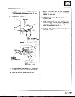 Предварительный просмотр 1408 страницы Honda Prelude 1993 Service Manual