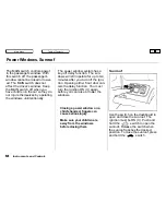 Предварительный просмотр 56 страницы Honda Prelude 2003 Owner'S Manual