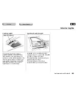 Предварительный просмотр 63 страницы Honda Prelude 2003 Owner'S Manual