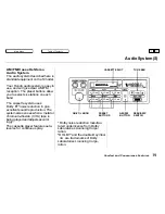 Предварительный просмотр 72 страницы Honda Prelude 2003 Owner'S Manual
