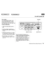 Предварительный просмотр 76 страницы Honda Prelude 2003 Owner'S Manual