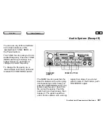 Предварительный просмотр 84 страницы Honda Prelude 2003 Owner'S Manual