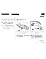 Предварительный просмотр 163 страницы Honda Prelude 2003 Owner'S Manual