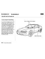 Предварительный просмотр 198 страницы Honda Prelude 2003 Owner'S Manual