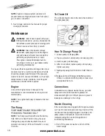 Предварительный просмотр 18 страницы Honda PS2600HD Instruction Manual