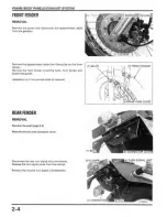 Предварительный просмотр 38 страницы Honda REBEL 250 Service Manual