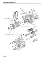 Предварительный просмотр 143 страницы Honda REBEL 250 Service Manual