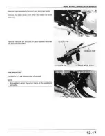 Предварительный просмотр 202 страницы Honda REBEL 250 Service Manual