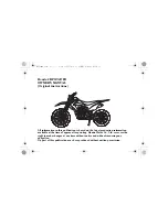 Предварительный просмотр 3 страницы Honda RF125F Owner'S Manual