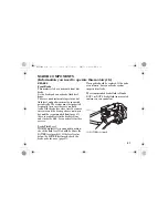 Предварительный просмотр 31 страницы Honda RF125F Owner'S Manual