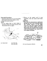 Предварительный просмотр 61 страницы Honda RVF750R RC45 Owner'S Manual