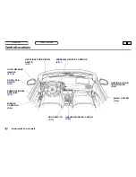 Предварительный просмотр 43 страницы Honda S2000 2001 Owner'S Manual