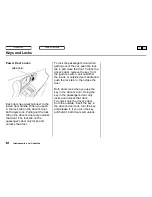 Предварительный просмотр 63 страницы Honda S2000 2001 Owner'S Manual