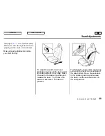 Предварительный просмотр 70 страницы Honda S2000 2001 Owner'S Manual