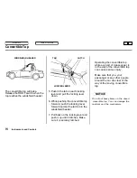 Предварительный просмотр 77 страницы Honda S2000 2001 Owner'S Manual