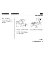 Предварительный просмотр 78 страницы Honda S2000 2001 Owner'S Manual