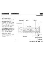 Предварительный просмотр 105 страницы Honda S2000 2001 Owner'S Manual