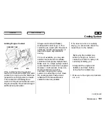 Предварительный просмотр 159 страницы Honda S2000 2001 Owner'S Manual