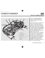 Предварительный просмотр 8 страницы Honda S2000 2002 Owner'S Manual