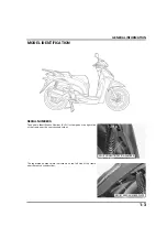 Предварительный просмотр 7 страницы Honda SH300I 2006 Manual