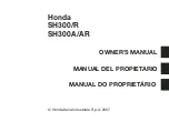 Honda SH300R Owner'S Manual предпросмотр