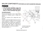 Предварительный просмотр 14 страницы Honda Shadow TA200 Owner'S Manual