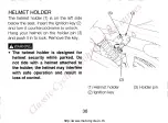 Предварительный просмотр 33 страницы Honda Shadow TA200 Owner'S Manual