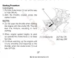 Предварительный просмотр 40 страницы Honda Shadow TA200 Owner'S Manual