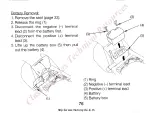 Предварительный просмотр 79 страницы Honda Shadow TA200 Owner'S Manual