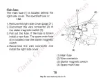 Предварительный просмотр 81 страницы Honda Shadow TA200 Owner'S Manual