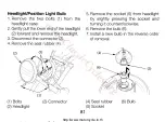 Предварительный просмотр 84 страницы Honda Shadow TA200 Owner'S Manual