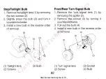 Предварительный просмотр 85 страницы Honda Shadow TA200 Owner'S Manual